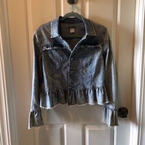 Venus denim jacket, cropped. 4. NWOT.